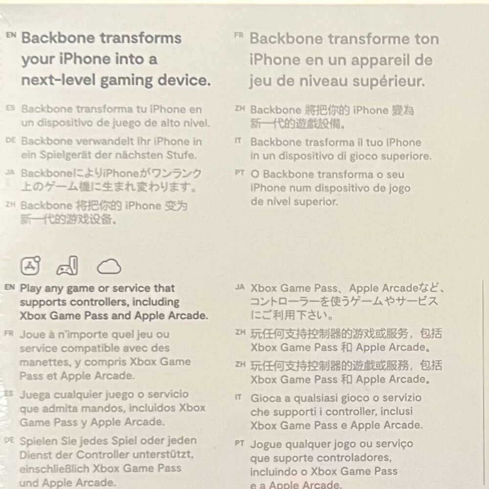 Backbone One Lightning Mobile Gaming Controller NIB - Picture 5 of 7